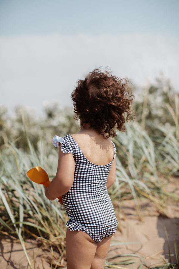PEONY SWIMSUIT GINGHAM Meloonpro Mini